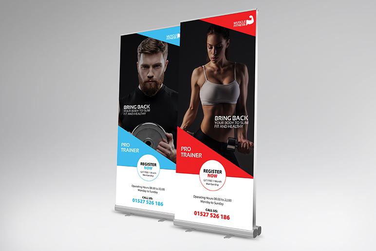 Double Sided Roller Banners