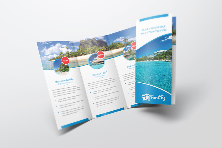 Tri-Fold Flyers & Leaflets