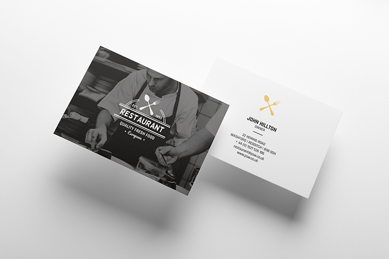 Uncoated Business Cards